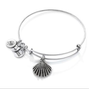 Alex and Ani Mermaid Seashell silver bracelet